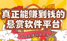 真正能赚到钱的悬赏软件平台有哪些？2024比较优秀的悬赏任务平台推荐