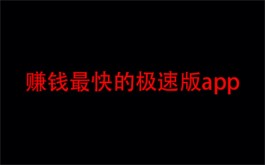 赚钱最快的极速版app（比极速版app赚钱快的app）